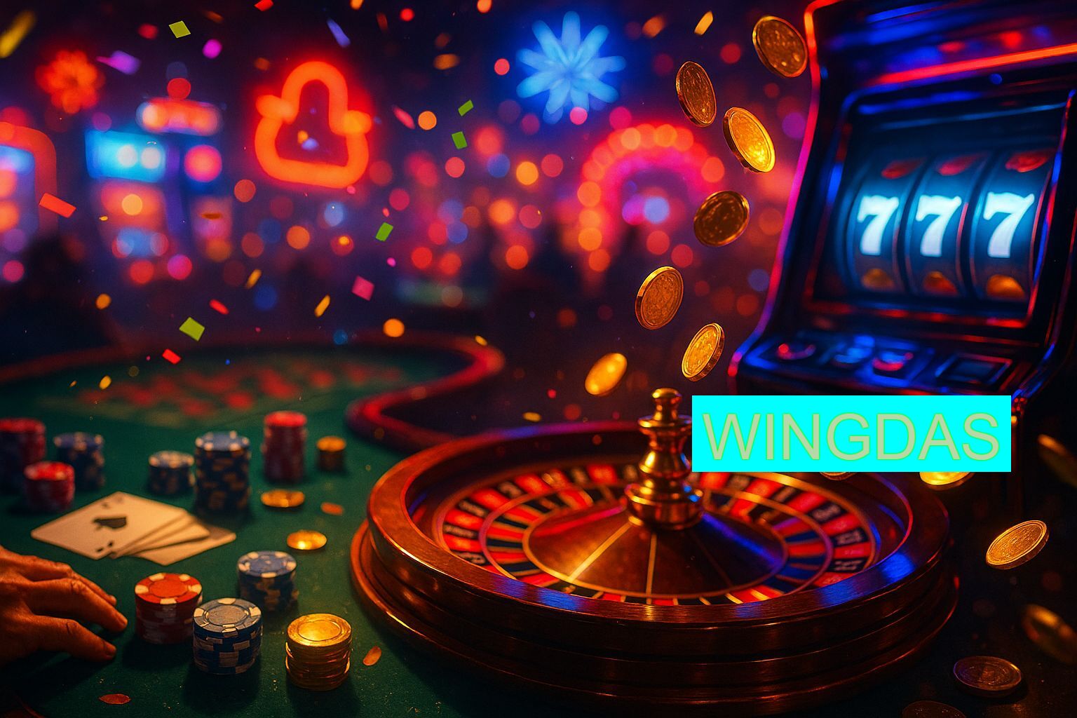 Jogos emocionantes no WINGDAS